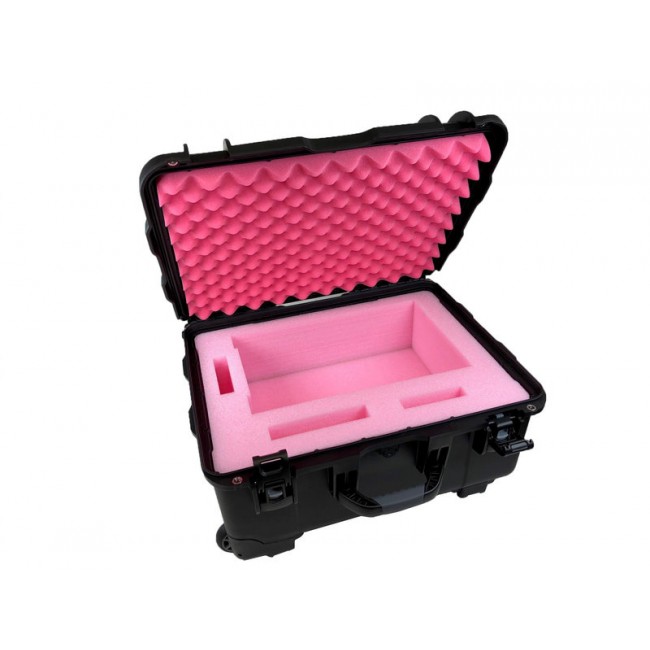 G-SPEED Shuttle XL  8 Drive RAID - 1 Capacity Wheeled Waterproof Turtle case open