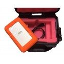 G-DRIVE ev RaW & LaCie Rugged - 1 Capacity Waterproof Turtle case full