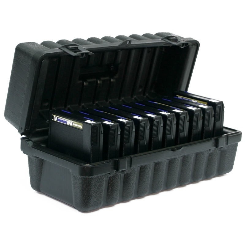 3480 & 3490E & 3590 - 10 capacity Turtle Case full