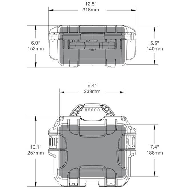 509 turtle case specifications